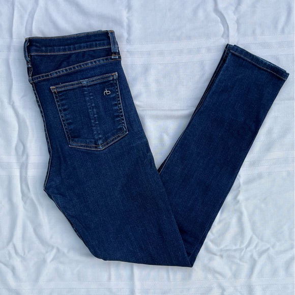Rag & Bone High Rise Skinny Jean in Heritage Size 28 - Picture 7 of 10